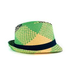 Art of Polo Ženski klobuk Astolle zeleno-rumena Universal
