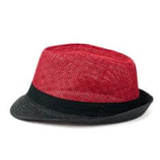 Art of Polo Ženski klobuk Ygelte črno-rdeča Universal