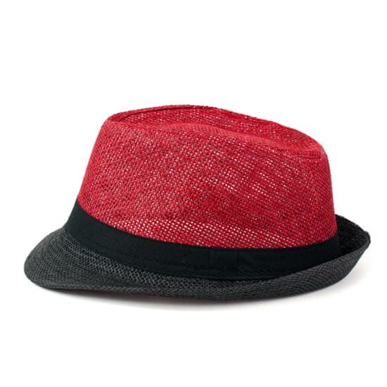 Art of Polo Ženski klobuk Ygelte črno-rdeča