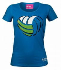 OZS navijaška ženska majica, L, modra