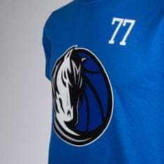 Dallas Mavericks majica Standing Tall, Luka Dončić 77, L, modra