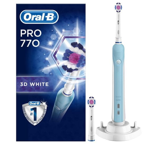 Oral-B električna zobna ščetka Pro 770 3D White