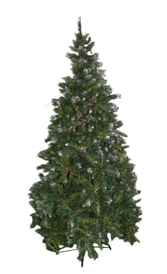 DUE ESSE božična smreka, jagodičevje in stožci, 150 cm