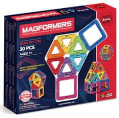 Magformers set za sestavljanje 30 Rainbow - začetni set