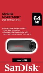 SanDisk Cruzer Snap USB ključ, 64 GB