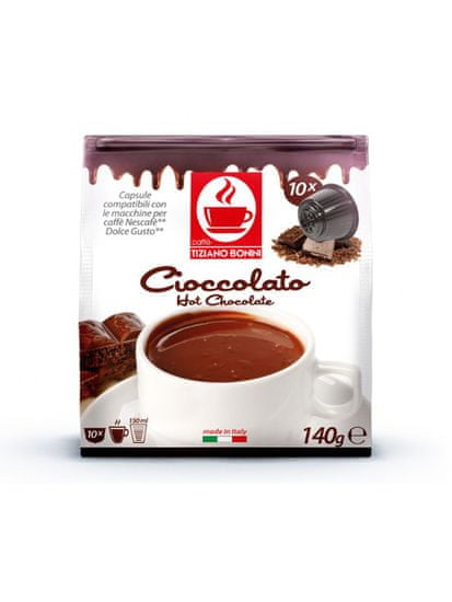 Tiziano Bonini set kapsul Chocolate za kavni aparat Dolce Gusto 10 kosov