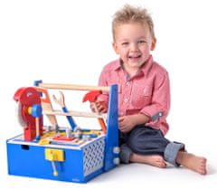 Woody DIY pult in škatla s krožno žago, otroški