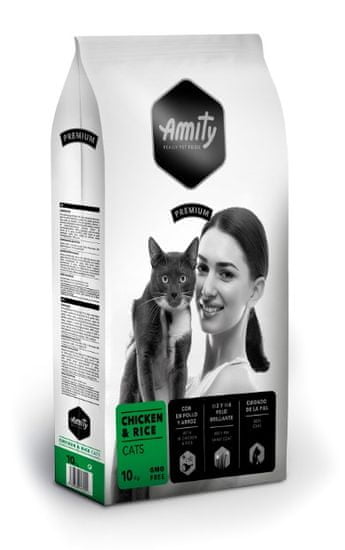 Amity hrana za mačke Premium cat Chicken &amp; Rice, 10 kg