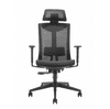 Chair pisarniški stol Focus, črn