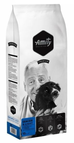 Amity Premium dog Senior Light hrana za pse, 15 kg