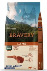 Bravery Dog ADULT MINI Grain Free Lamb hrana za pse, 7 kg