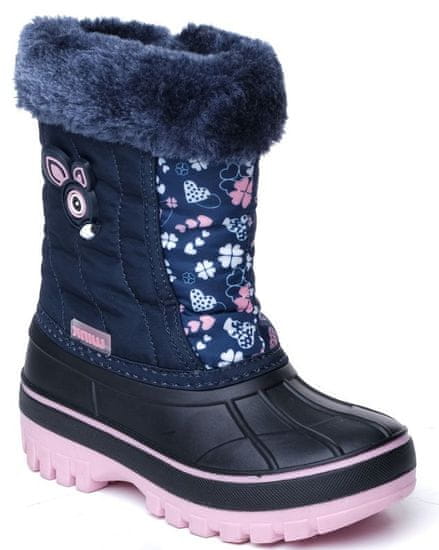 Wink dekliški zimski škornji, 29, modri - Odprta embalaža