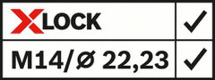 BOSCH Professional X-LOCK Best for Universal rezalna plošča, diamantna, (2608615161)