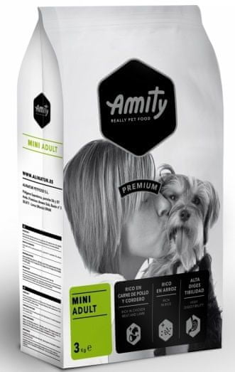 Amity hrana za pse Premium dog ADULT MINI, 3 kg