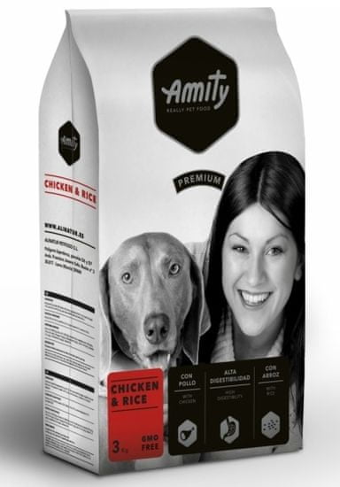 Amity hrana za pse Premium dog Chicken &amp; Rice 3 kg