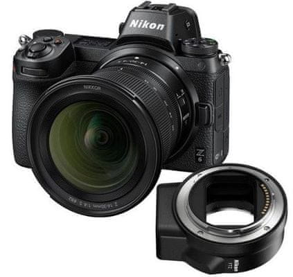 Brezzrcalni digitalni fotoaparat Z6 + NIKKOR Z 14-30 + TFT adapter