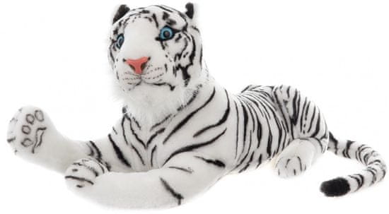 Lamps Plišasti Tiger, beli, 55 cm