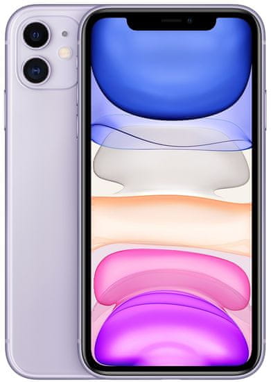 Apple iPhone 11 mobilni telefon, 128GB, vijoličen