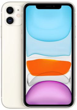 Apple iPhone 11 mobilni telefon, 128GB, bel - kot nov