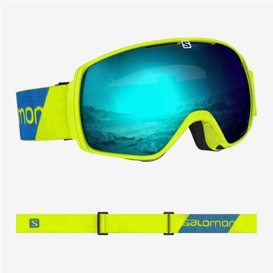Salomon XT One Neon smučarska očala Yellow/Solar Blue