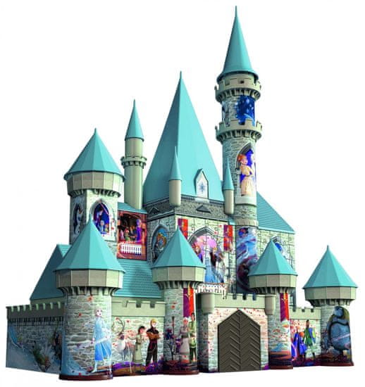 Ravensburger 3D Puzzle 111565 Disney Ledeno kraljestvo, 216 delov