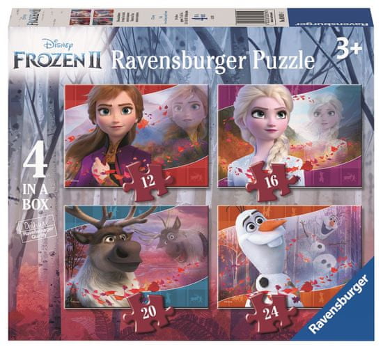Ravensburger Puzzle 30194 Disney Ledeno kraljestvo 2 4 v 1