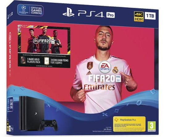 Sony PlayStation 4 Pro igralna konzola - 1TB + FIFA 20