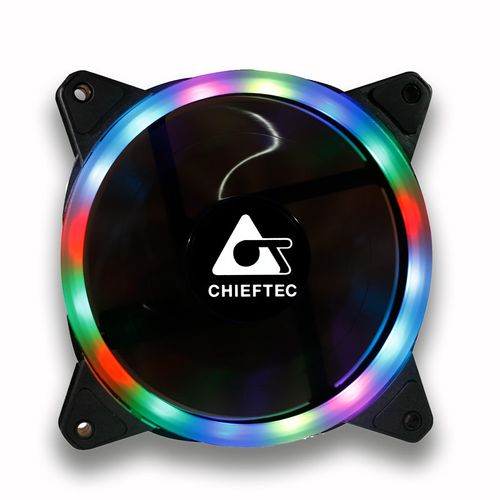 Chieftec AF-12RGB RGB Rainbow ventilator - 120 mm