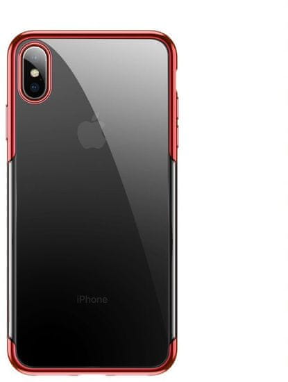 BASEUS Shining Series zaščitni ovitek za iPhone X/XS, rdeč, ARAPIPH58-MD09