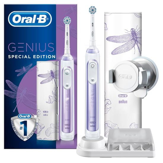 Oral-B Genius 10000N Orchid Purple Special Edition električna zobna ščetka