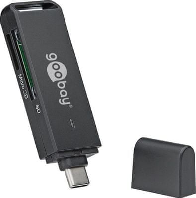 Goobay USB 3.0 / USB-C čitalnik kartic