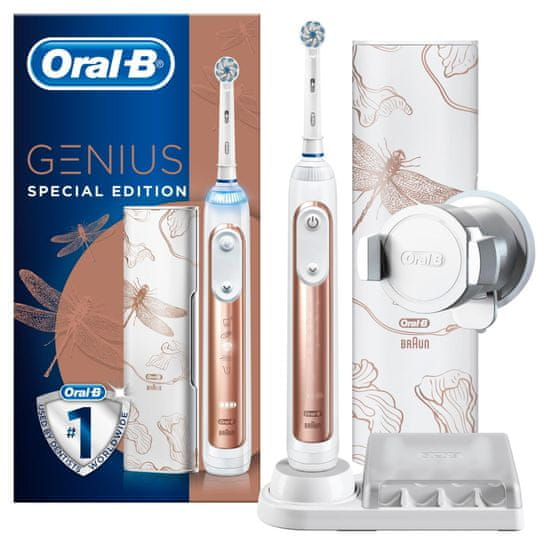 Oral-B Genius 10000 Rose Gold (CR) Special Edition električna zobna ščetka