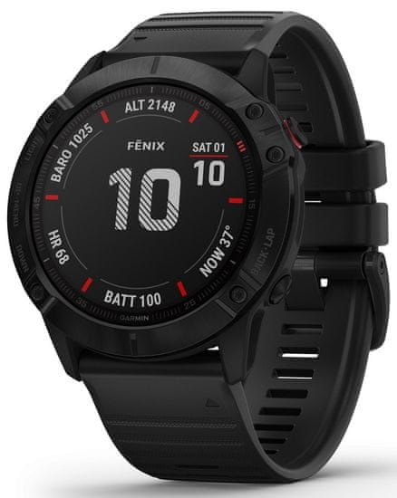 Garmin fénix 6X PRO športna ura, črna