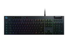 G815 LIGHTSYNC RGB mehanska gaming tipkovnica, GL Clicky