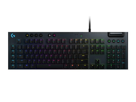 Logitech G815 LIGHTSYNC RGB mehanska gaming tipkovnica, GL Clicky