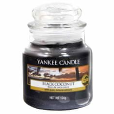 Yankee Candle Sveča v steklenem kozarcu , Črni kokos, 104 g