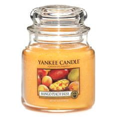 Yankee Candle Sveča v steklenem kozarcu , Mango in breskev salsa, 410 g