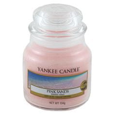 Yankee Candle Sveča v steklenem kozarcu , Rožni peski, 104 g
