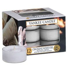 Yankee Candle Čajne sveče , Prasketajoči ogenj, 12 kosov