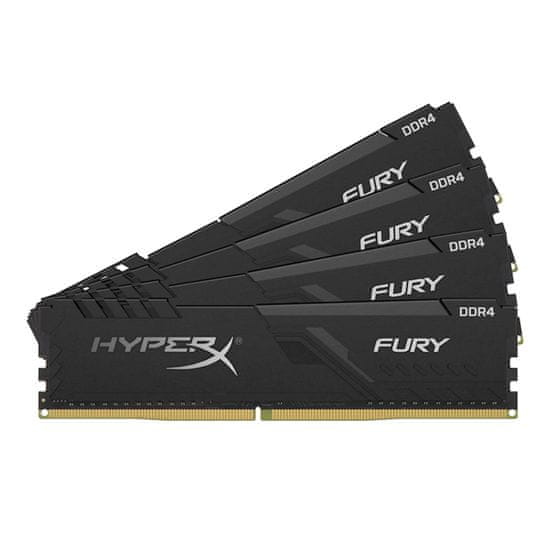 Kingston HyperX Fury HX432C16FB3K4/64 pomnilnik (RAM), DIMM, DDR4, PC3200, CL16, 64GB (4x16GB) (HX432C16FB3K4/64)