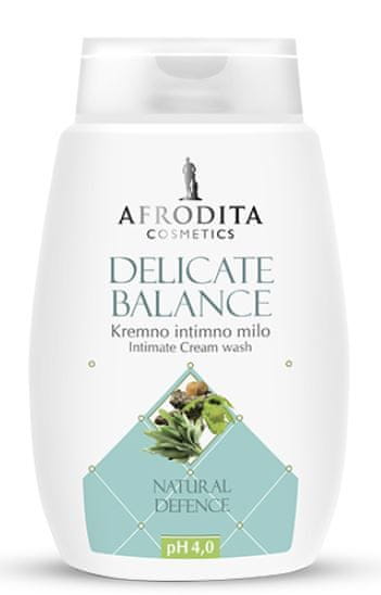 Kozmetika Afrodita Delicate Balance, kremno intimno milo, 200 ml