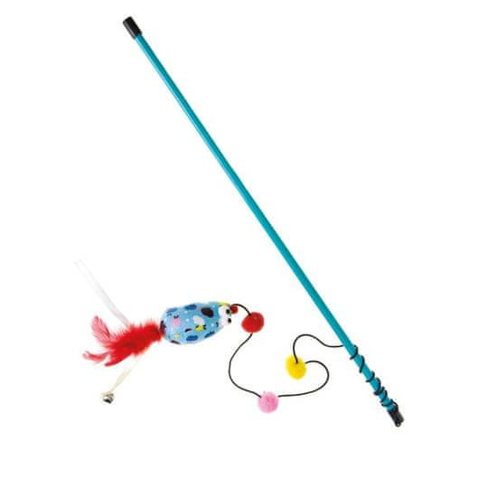 IMAC Mačja igrača - palica z miško, 47 cm