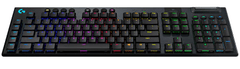 Logitech G915 LIGHTSPEED RGB brezžična mehanska gaming tipkovnica, GL Clicky