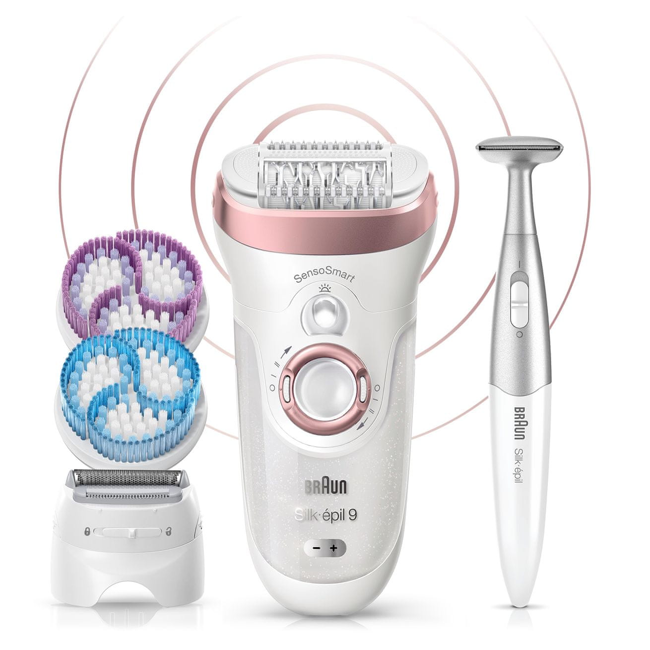 Ženski epilator Braun Silk-épil 9 9-980 SensoSmart