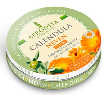 Afrodita Calendula, Nutri hranljiva univerzalna krema, 150 ml