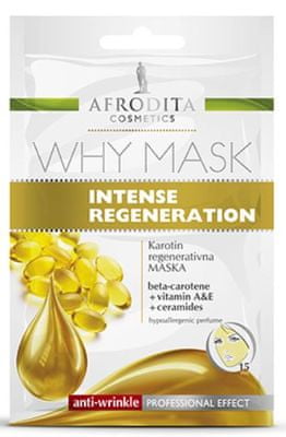Afrodita Why Mask, Karotin regenerativna maska, 2x 6 ml