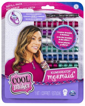 Spin Master Cool Makers Mermaid dodatne vrvice za zapestnice