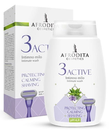 Kozmetika Afrodita 3 Active, intimno milo, 200 ml