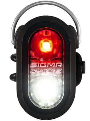 Sigma Micro Duo svetilka, črna