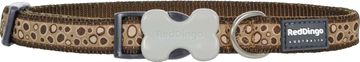 Red Dingo Najlonska ovratnica bedrock brown